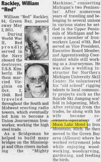 Moon Lake Motel - May 2011 Former Owner Passes Away